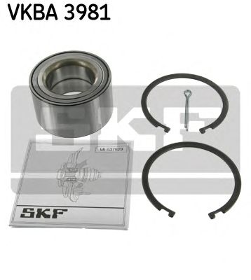 VKBA 3981 SKF Підшипник кульковий d>301